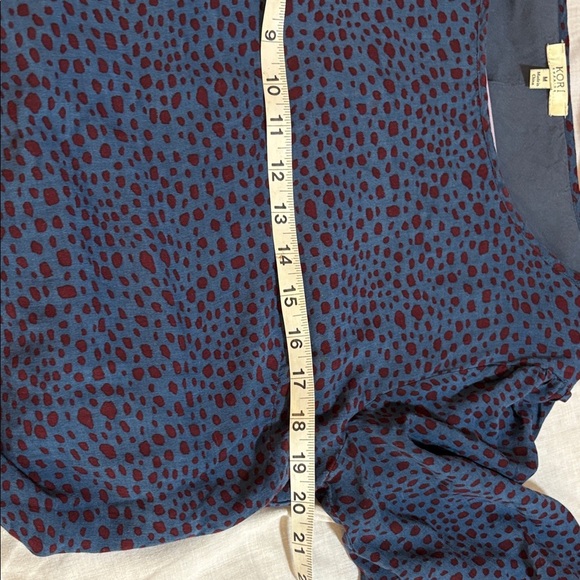 Kori Blue and Red Long Sleeve Dress Size M - Picture 8 of 9